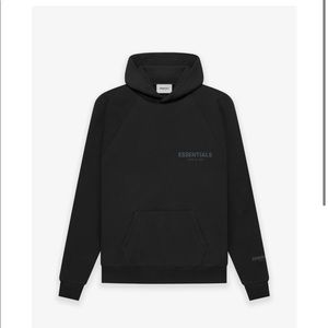 FOG essentials hoodie FW 21 black